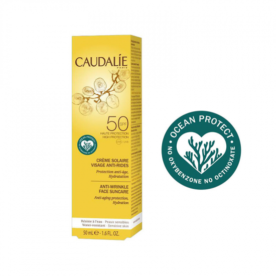 Caudalie Anti-Wrinkle Face Suncare Krem SPF50 50 ml