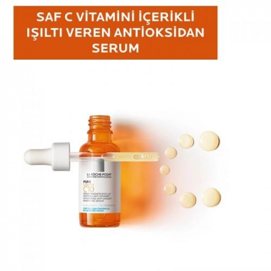 La Roche Posay Saf C Vitamini Işıltı Veren Antioksidan Serum 30 m