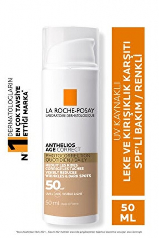 La Roche Posay Anthelios Age Correct SPF 50 Krem 50 ml - Renkli